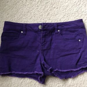 love, Fire Shorts - Nordstrom’s love fire purple denim shorts love, Fire Shorts - Nordstrom’s love fire purple denim shorts